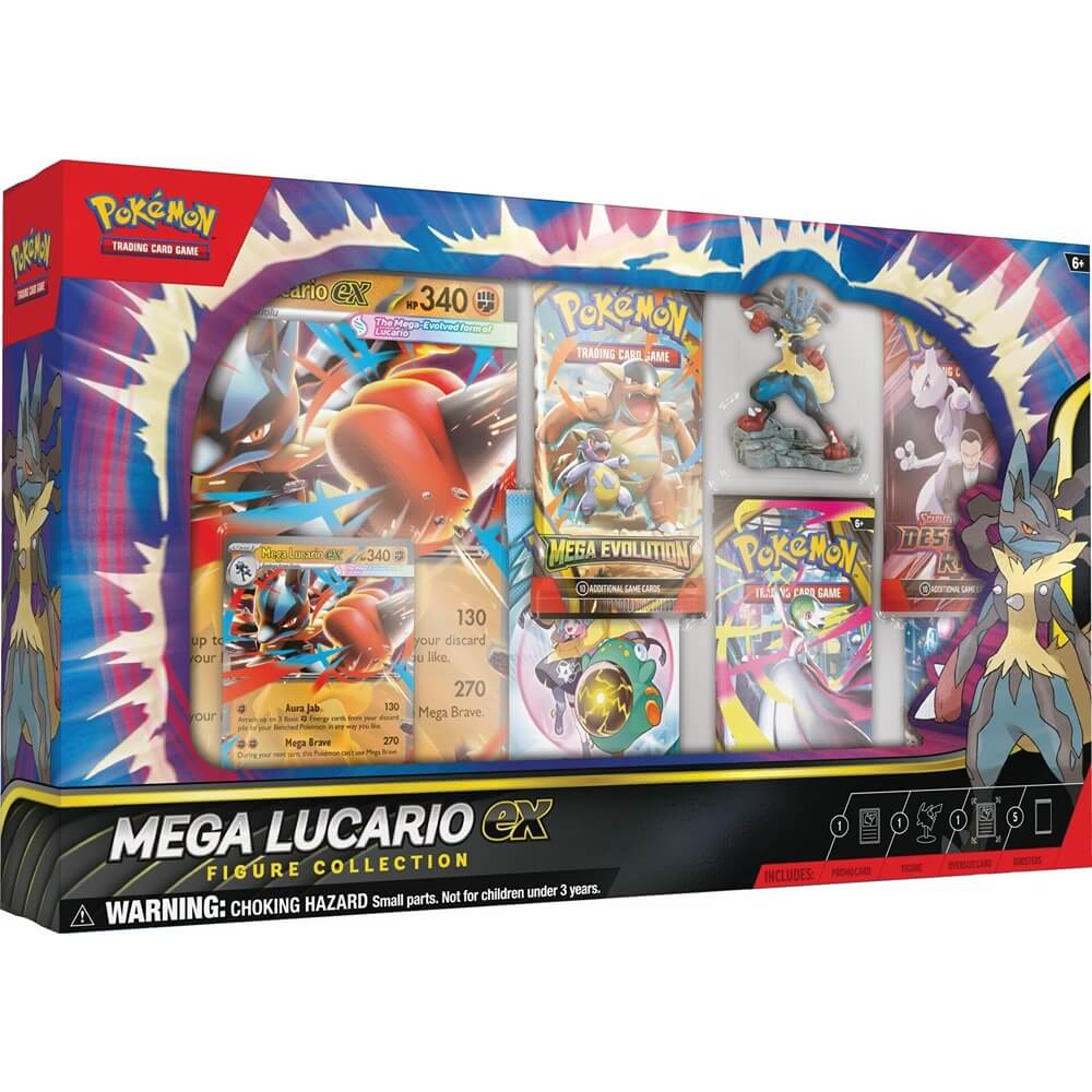 🔥2026 Christmas Gift🎄: Mega Lucario ex Figure Collection