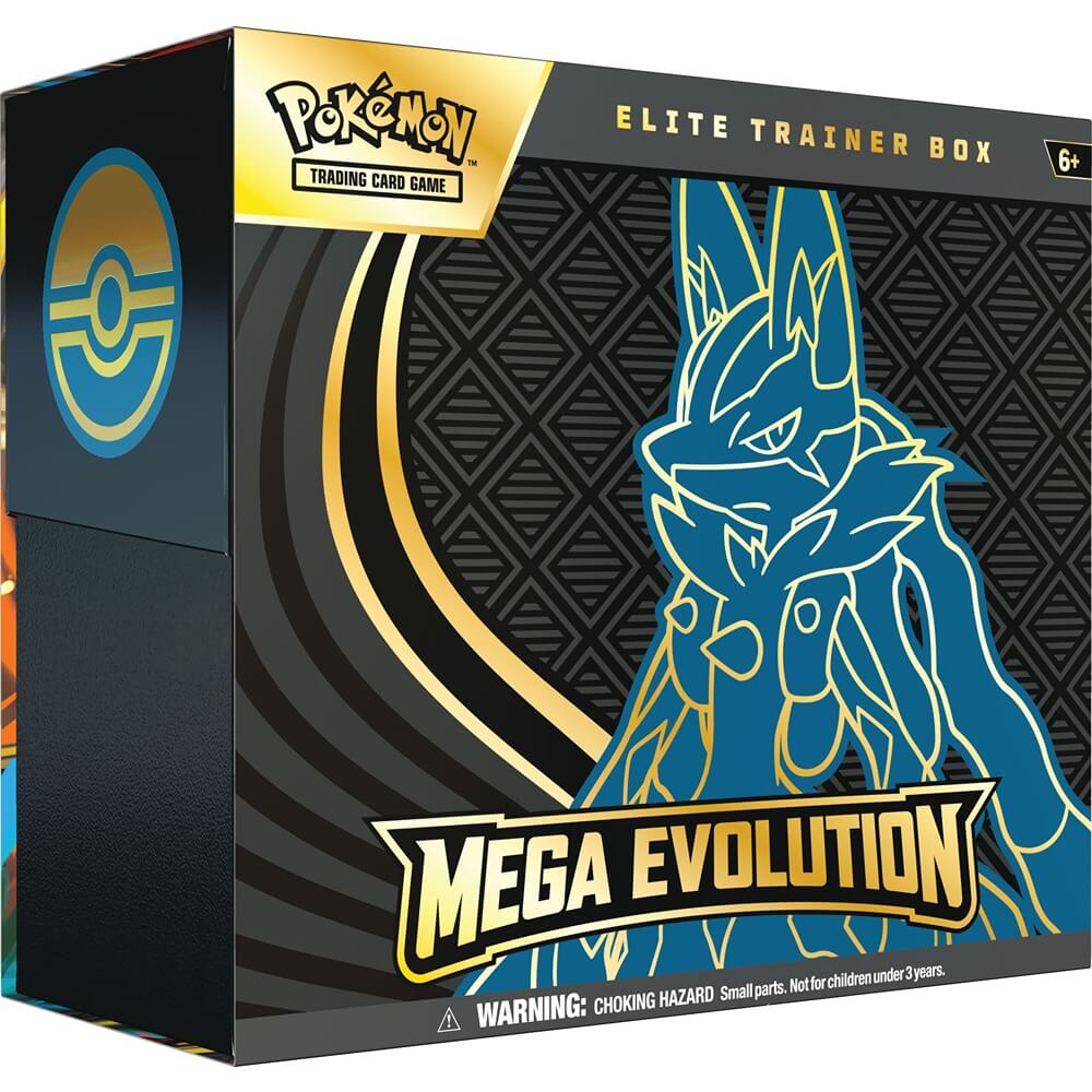 🔥2026 Christmas Gift🎄: Mega Evolution - Elite Trainer Box (ETB) (Mega Lucario)
