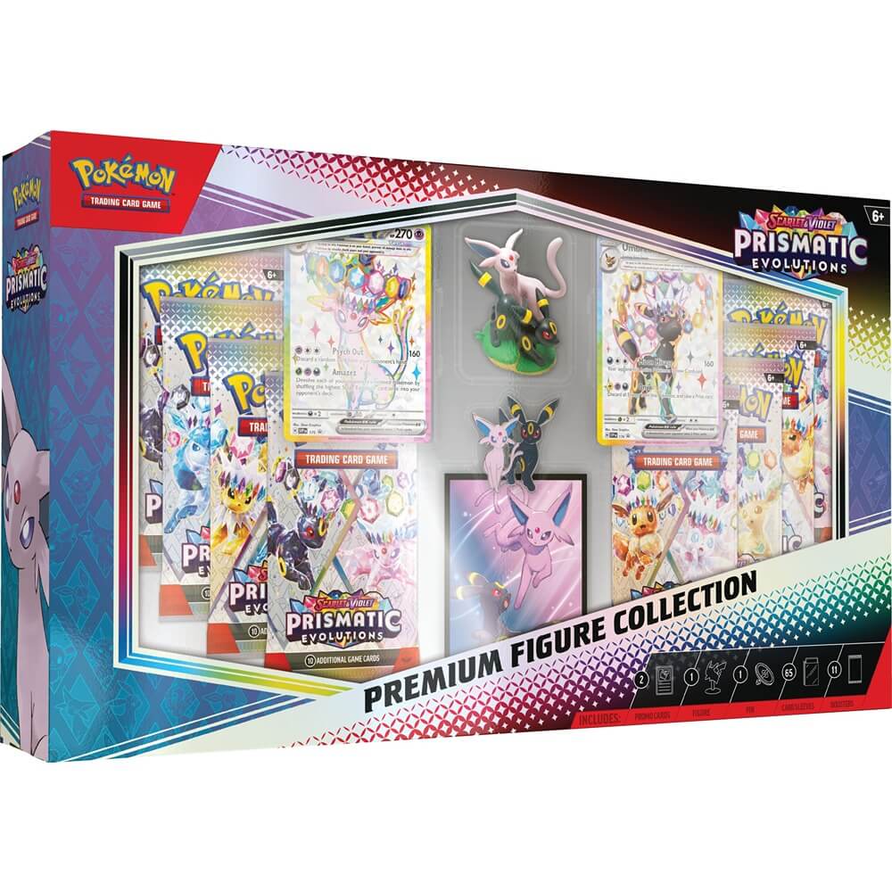 🔥2026 Christmas Gift🎄: Scarlet & Violet - Prismatic Evolutions Premium Figure Collection