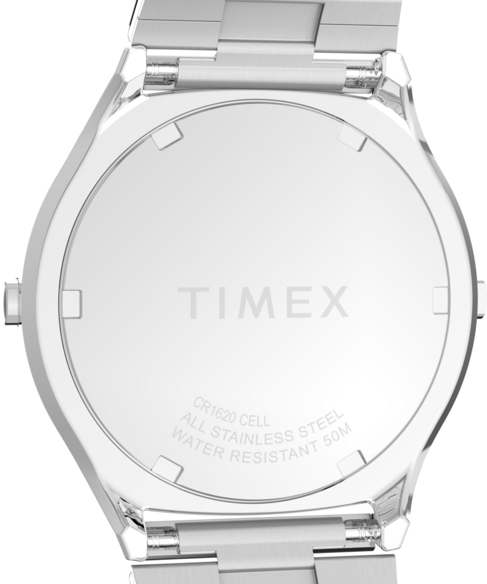 Q Timex® 1975 SSQ Digital Reissue 38mm Stainless Steel Bracelet Watch