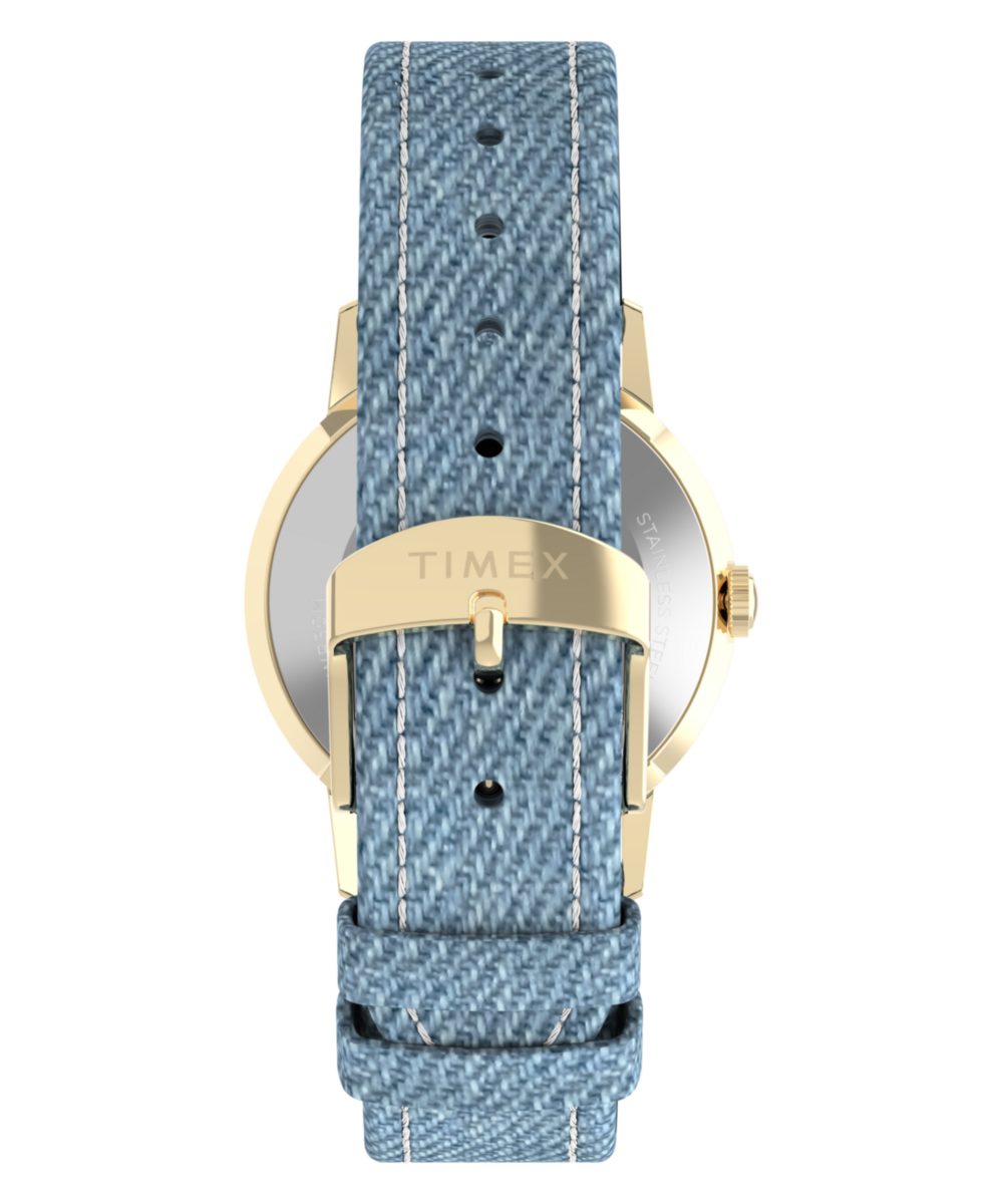 Peanuts® x Timex Marlin® 1965 Reissue Inspired Snoopy Tennis 34mm Fabric Strap Watch