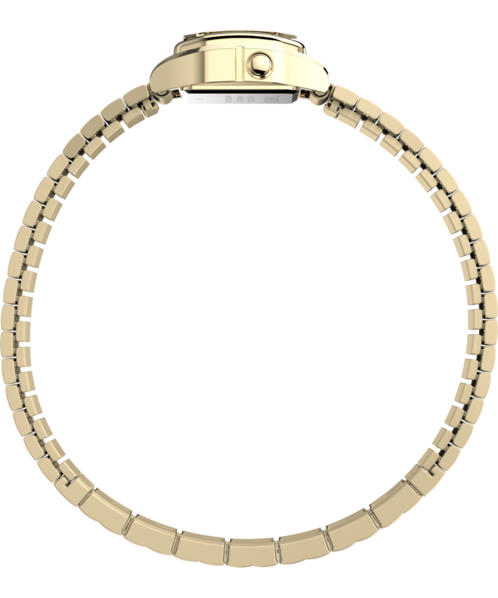 Teeny Tiny Timex Endorsed by Dimepiece 20mm Stainless Steel Expansion Band Watch with Perfect Fit
