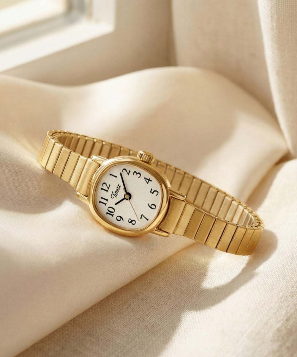 Cavatina® Mini 17mm Stainless Steel Expansion Band Watch