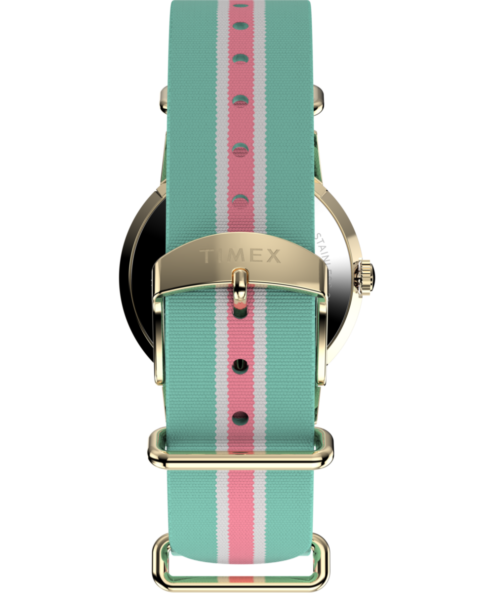 Marlin® 34mm Fabric Strap Watch