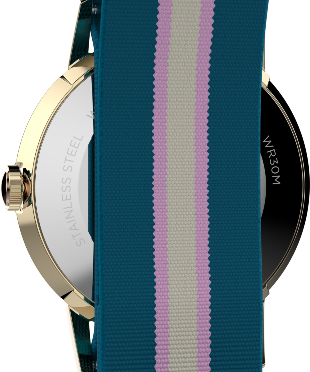 Marlin® 34mm Fabric Strap Watch