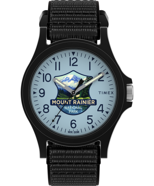 Timex Mount Rainier National Park 40mm Fabric Strap Watch