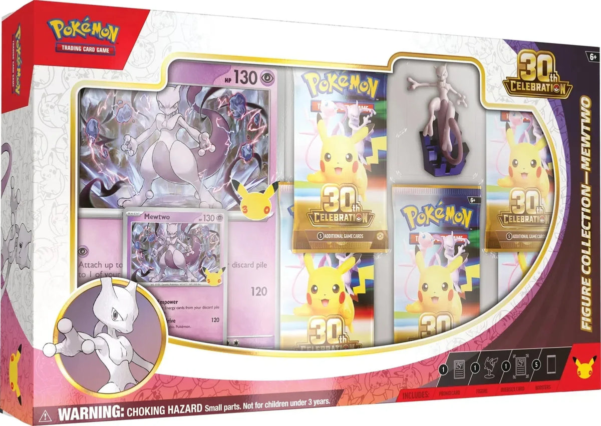 🔥2026 Christmas Gift🎄: 30th Celebration Figure Collection (Mewtwo) (Pre-Order)